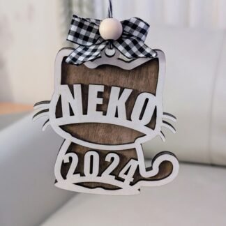 Cat Christmas Ornament